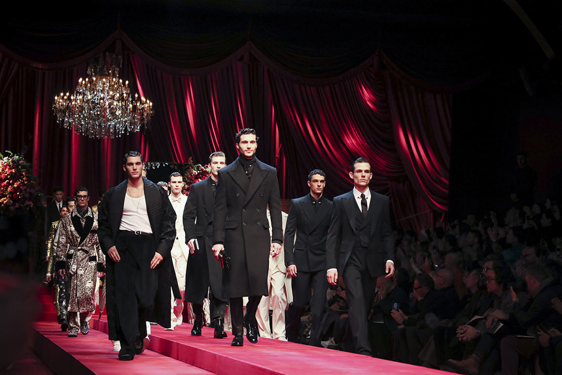 Dolce&Gabbana Men's fashion show FW 19-20