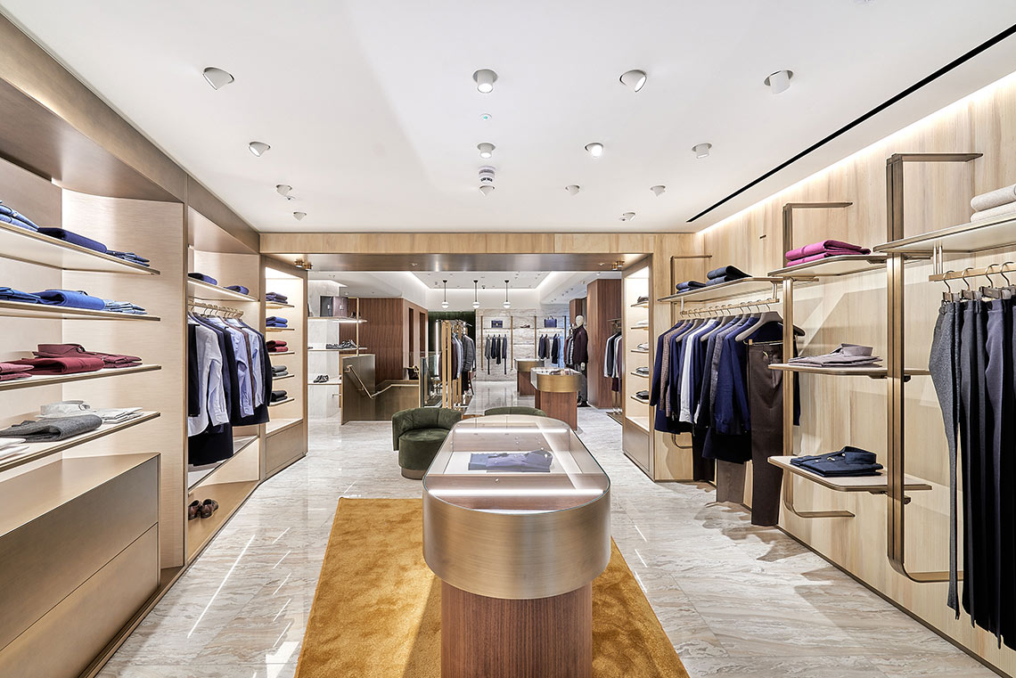 boutique CANALI Londra, 64 new bond street 