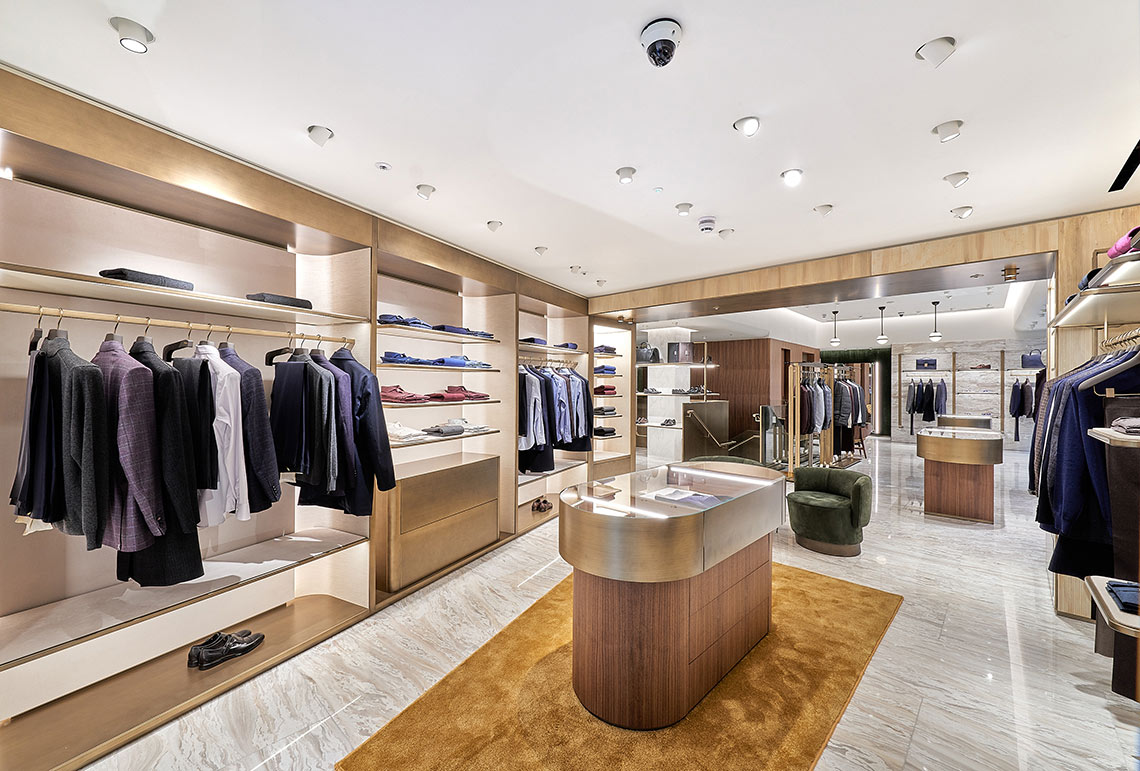 boutique CANALI Londra, 64 new bond street 