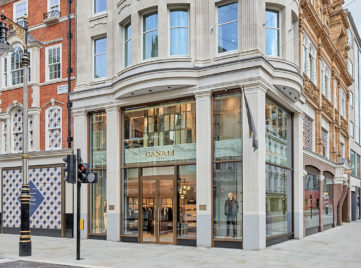 boutique CANALI Londra, 64 new bond street