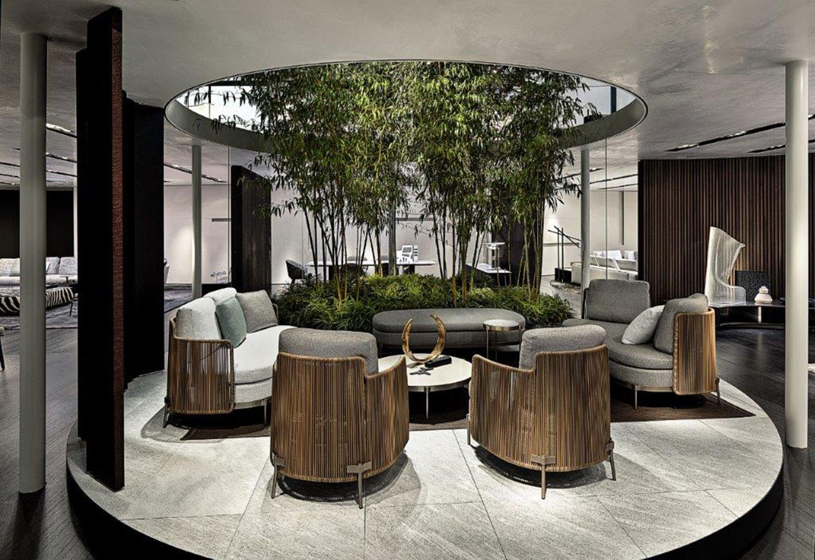 Minotti Divani, Salone del mobile, Stand 2019