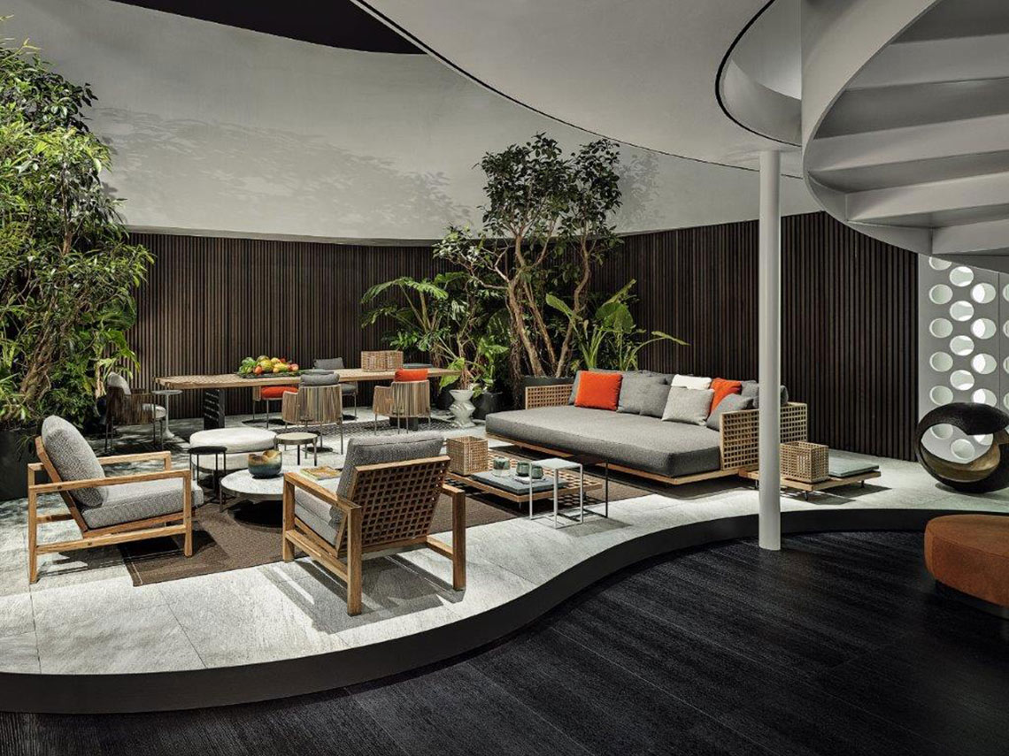 Minotti Divani, Salone del mobile, Stand 2019