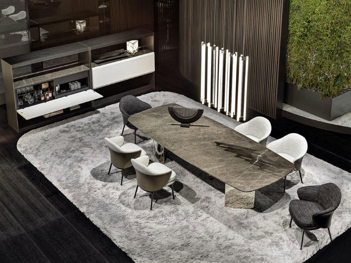 Minotti Divani, Salone del mobile, Stand 2019